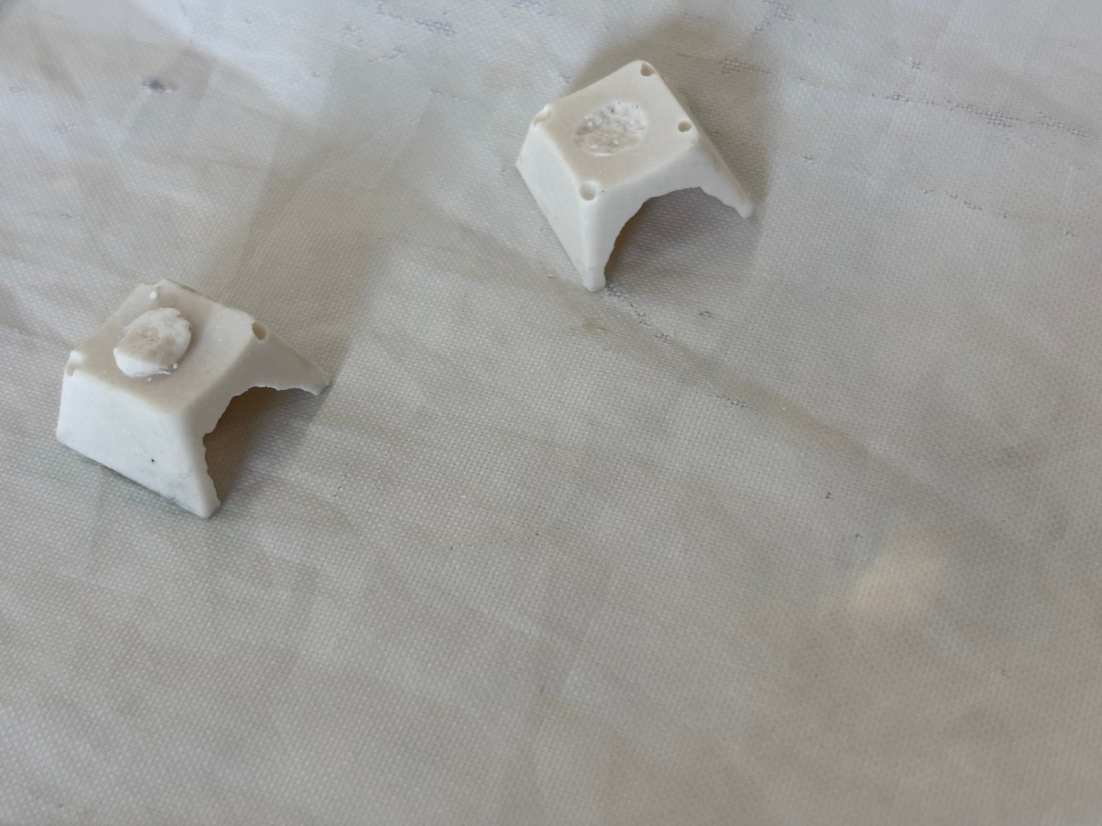 Two-part mould