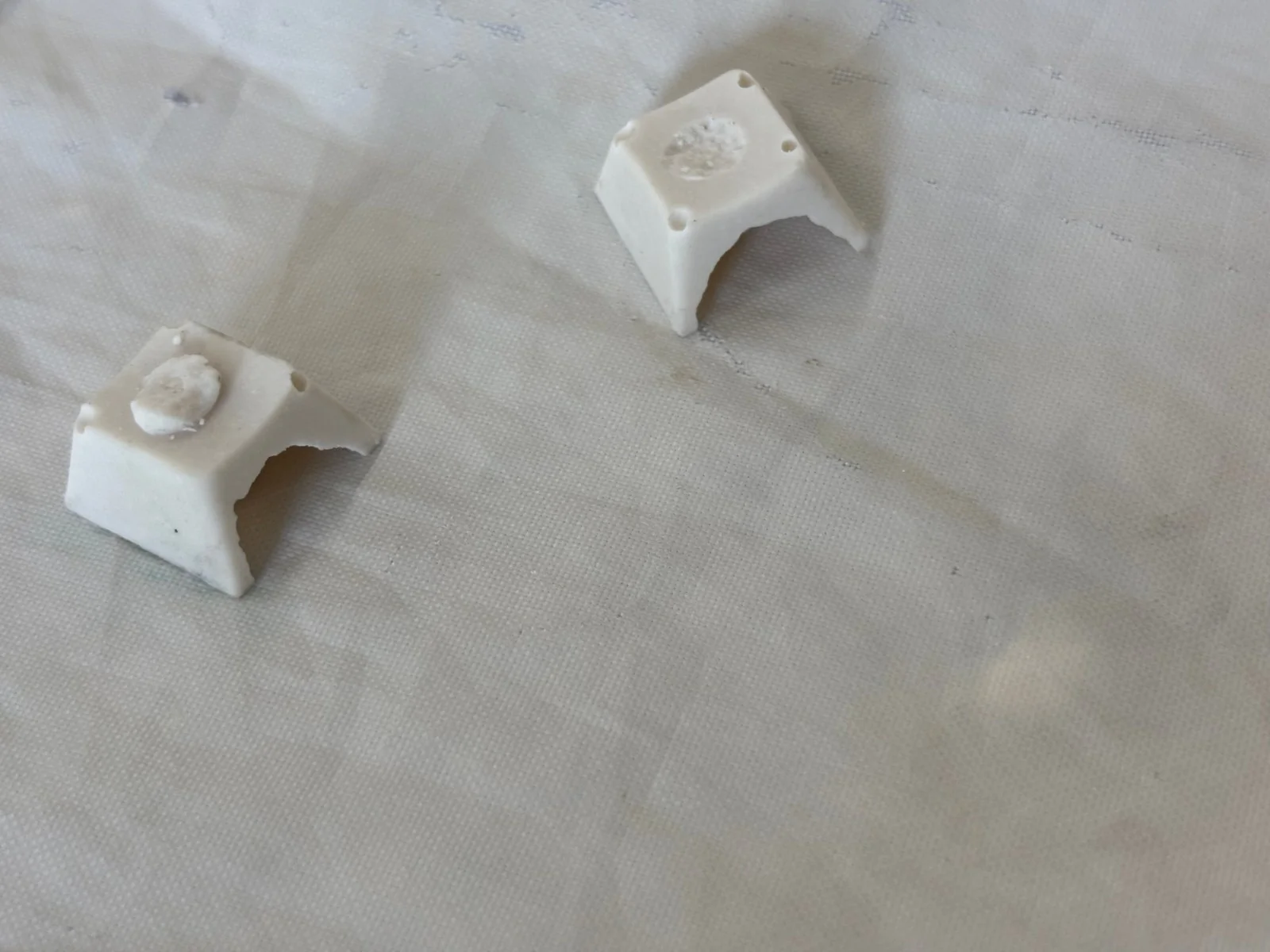 Two-part mould