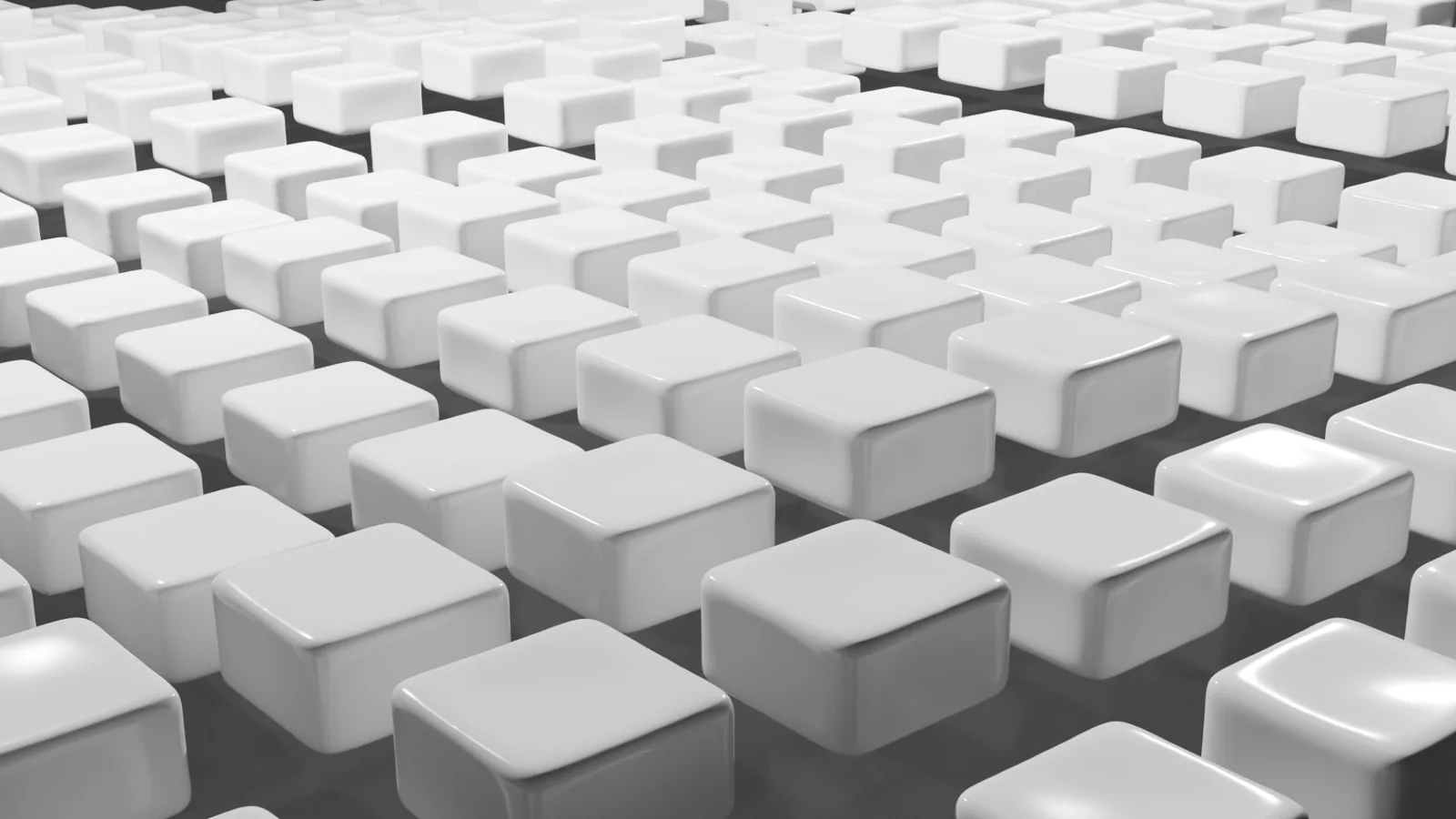 A render of a whole set of the porcelain keycaps